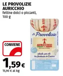 Coop Superstore Le provolizie AURICCHIO offerta