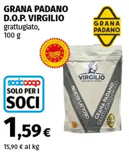 Coop Superstore Grana padano D.O.P. VIRGILIO offerta
