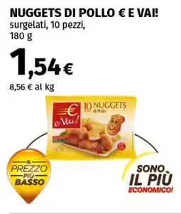 Coop Superstore Nuggets di pollo € E VAI! offerta