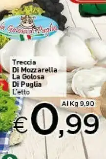 Crai Treccia di mozzarella offerta