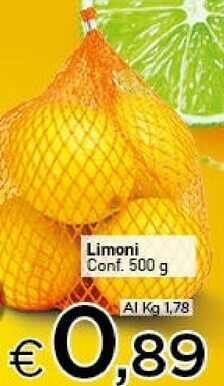 Crai Limoni offerta