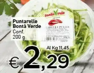 Crai Bonta verde puntarelle offerta