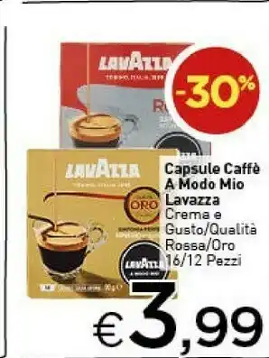Crai Capsule caffe a modo mio crema e gusto offerta
