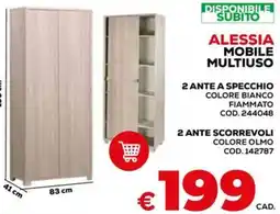 Conforama Alessia mobile multiuso offerta