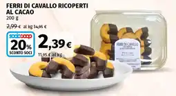 Coop Superstore Ferri di cavallo ricoperti al cacao offerta