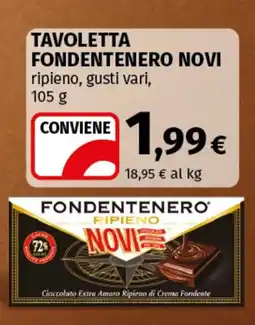 Coop Superstore Tavoletta fondentenero NOVI offerta