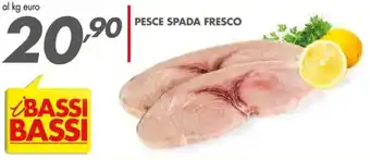 Italmark Pesce spada fresco offerta