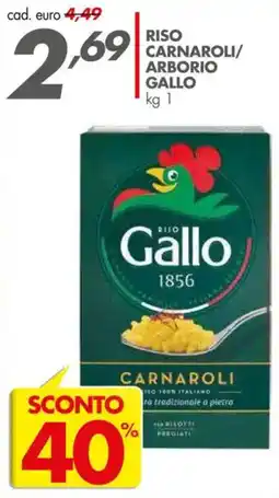 Italmark Riso carnaroli/ arborio GALLO offerta