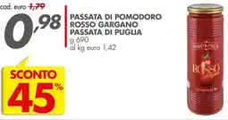 Italmark Passata di pomodoro rosso gargano passata di puglia offerta