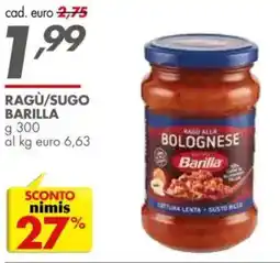Italmark Ragù/sugo BARILLA offerta