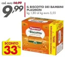 Italmark Il biscotto dei bambini PLASMON offerta