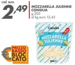 Italmark Mozzarella julienne CONSILIA offerta