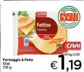 Crai Sottilette offerta