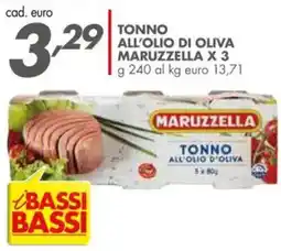 Italmark Tonno all'olio di oliva MARUZZELLA X 3 offerta