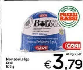 Crai Mortadella offerta