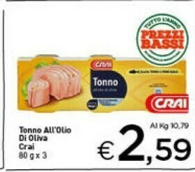Crai Tonno offerta