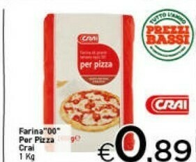 Crai Farina 00 offerta