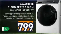 Unieuro Haier LAVATRICE I-PRO SERIE 5 SLIM HW100BP14959EUIT offerta