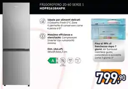 Unieuro Haier FRIGORIFERO 2D 60 SERIE 1 HDPR1618ANPK offerta