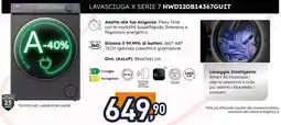Unieuro Haier LAVASCIUGA X SERIE 7 HWD120B14367GUIT offerta