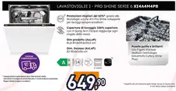 Unieuro Haier LAVASTOVIGLIE I - PRO SHINE SERIE 6 XI4A4M4PB offerta