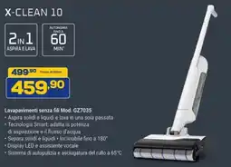 Euronics Rowenta Lavapavimenti senza fili Mod. GZ7035 offerta