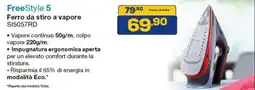 Euronics FreeStyle 5 Ferro da stiro a vapore S15057RD offerta