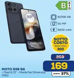 Euronics MOTOROLA MOTO G56 5G offerta