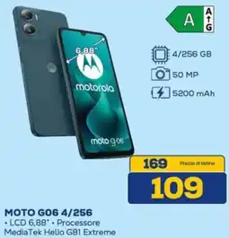 Euronics MOTOROLA MOTO G06 4/256 offerta