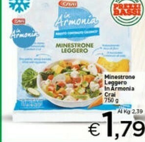 Crai Minestrone offerta