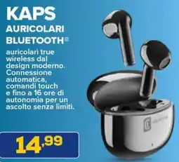 Euronics Cellularline kaps auricolari bluetooth offerta