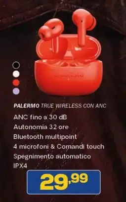 Euronics Urbanista palermo true wireless con anc offerta