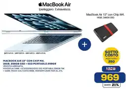 Euronics Apple MacBook Air offerta