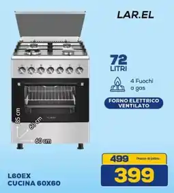 Euronics LAR.EL L60EX CUCINA 60X60 offerta