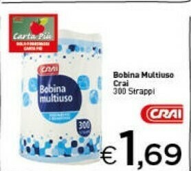 Crai Rotoli di carta offerta