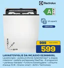 Euronics Electrolux LAVASTOVIGLIE DA INCASSO EES68605L offerta
