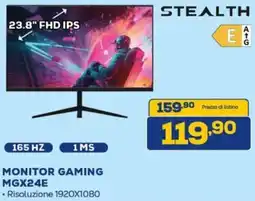 Euronics STEALTH MONITOR GAMING MGX24E offerta
