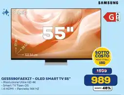 Euronics SAMSUNG QE55S90FAEXZT - OLED SMART TV 55" offerta