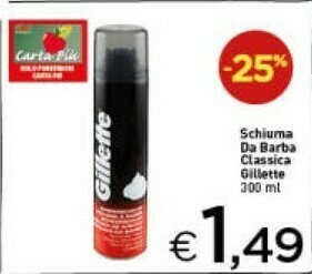 Crai Schiuma da barba offerta