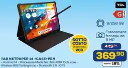 Euronics TCL TAB NXTPAPER 14 +CASE+PEN offerta
