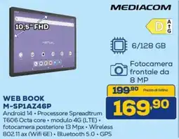 Euronics MEDIACOM WEB BOOK M-SP1AZ46P offerta