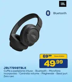 Euronics JBL JBLT720BTBLK offerta