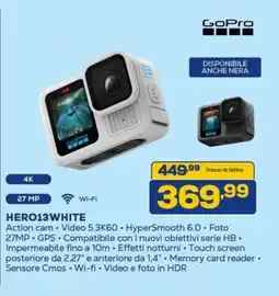 Euronics GoPro HERO13WHITE offerta