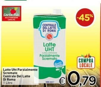 Crai Latte parzialmente scremato offerta