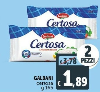 Deco Supermercati Certosa 165 g(ml) offerta