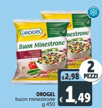 Buon minestrone i vegetali