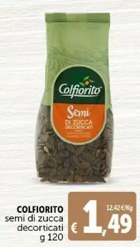Deco Supermercati Semi di zucca decorticati 120 g offerta