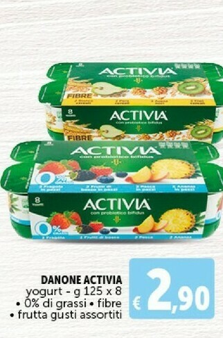 Deco Supermercati Activia offerta