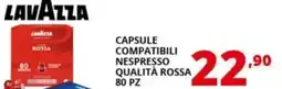 Comet Lavazza capsule compatibili nespresso qualità rossa offerta