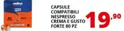 Comet Lavazza capsule compatibili nespresso crema e gusto forte offerta